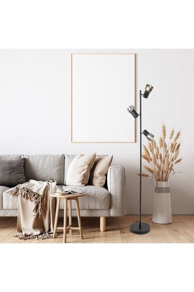Rabalux Floor lamp, metal structure, shape inspired by tree branches, E14, 3 light sources, 150...