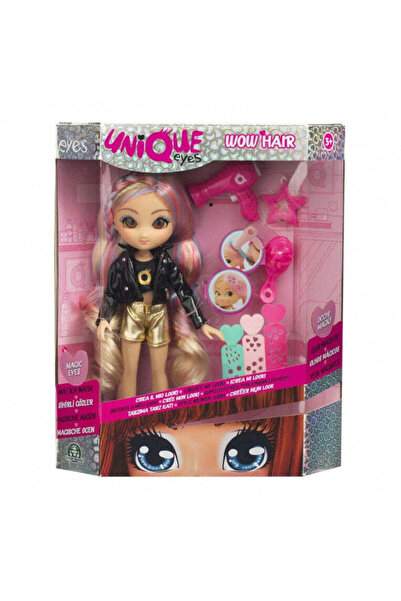 Unique Eyes Papusa Wow hair Rebecca