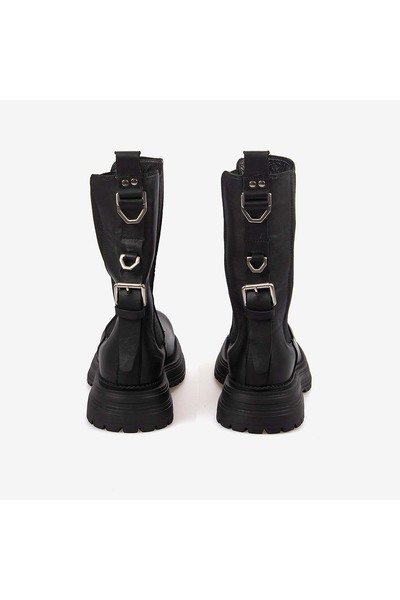 Rouge Genuine Leather Women's Daily Boots 1041