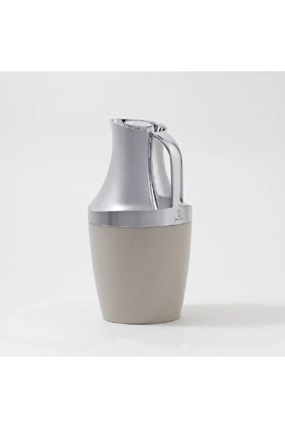 Dallaty 1L stainless steel vacuum flask in beige