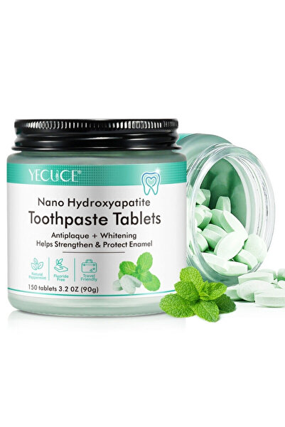 OEM Δισκία οδοντόκρεμας με υδροξυαπατίτη για λεύκανση και προστασία του σμάλτ...