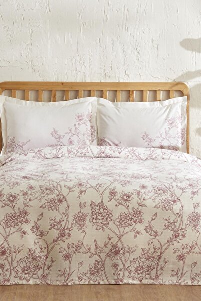 Karaca Home Reese Pamuk Tek Kişilik Pike Takımı Pudra