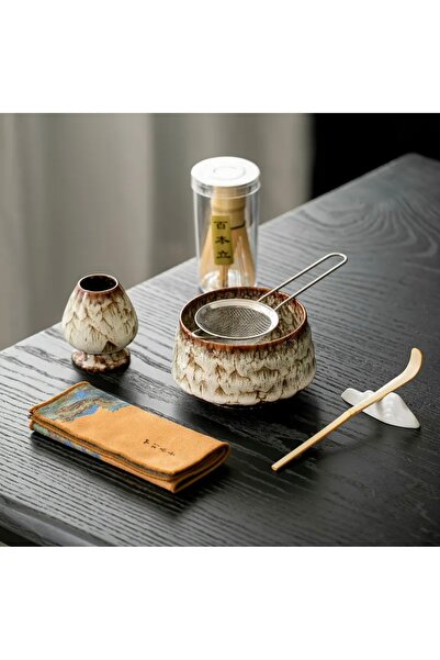 minigimin dolabı طقم حفل الشاي الماتشا 7 قطع ماتشا