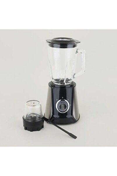 Alberto خلاط 2 في 1 من الفولاذ المقاوم للصدأ مع مطحنة 1.5 لتر، 400 واط، أسود