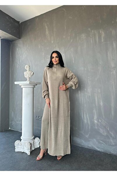 newmisal Women's Zippered Long Knitwear Set