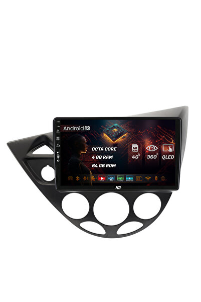 HUB64 Navigatie Ford Focus 1 (1998-2004), 4GB RAM, Android 13, Octacore, Slot...