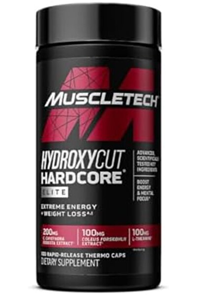 MUSCLETECH Hydroxycut Hardcore Elite 100 Capsules