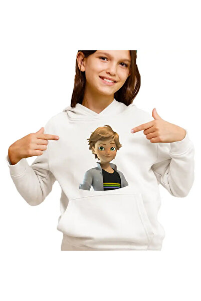 OEM Hanorac Copii Fete Adrien Agreste Miraculous Buburuza Noir