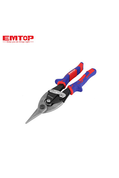 EMTOP Straight Sheet Metal Shears - 10 Inch | Professional Metal Cutting