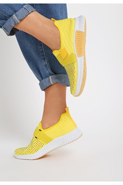 B T Shoes Žlutá sportovní boty dámské Limana