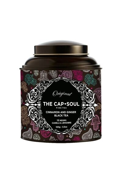 The Capsoul Ceai negru, The Cap Soul - Scorțișoară și Ghimbir, 100 g