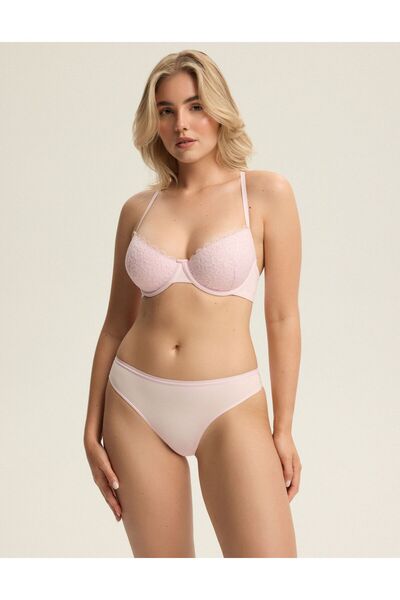 Bloovii Chiloți confortabili pentru femei cu căptușeală din bumbac și dantelă la spate | Arien