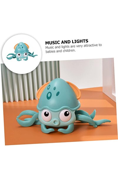 scntoys Emekleme Ve Yürümeye Yardımcı SAĞA VE SOLA Hareketli Ahtapot ŞARJ EDİ...