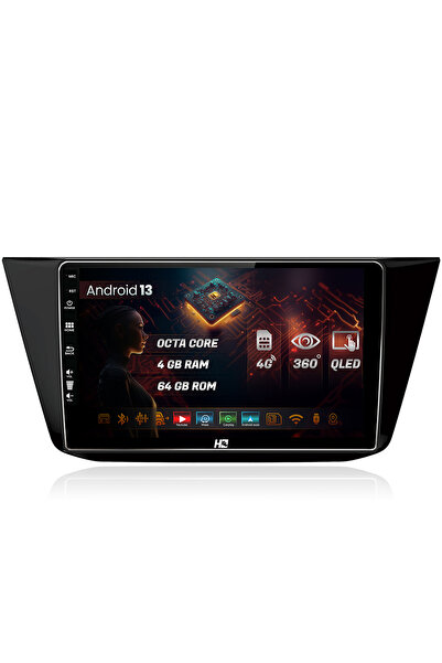 HUB64 Navigatie Volkswagen Tiguan (2016+), 4GB RAM, Android 13, Octacore, Slo...