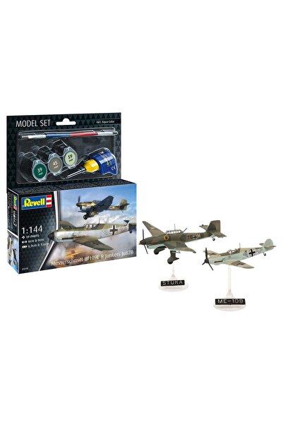 REVELL 63770 Messerschmitt Bf 109 E & Junkers Ju 87 B - Model Set
