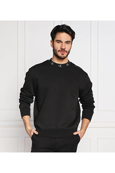 Calvin Klein Sweatshirt Without Zip Black Man
