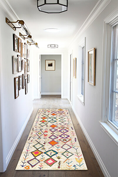 THEMODERNHANE Ψηφιακό εμπριμέ χαλάκι δαπέδου, διακοσμητικό, που πλένεται στο ...