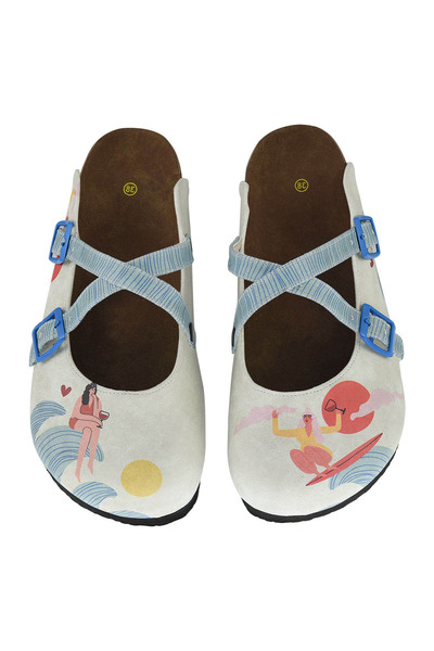 Streetfly Colorful Printed Women's Slippers