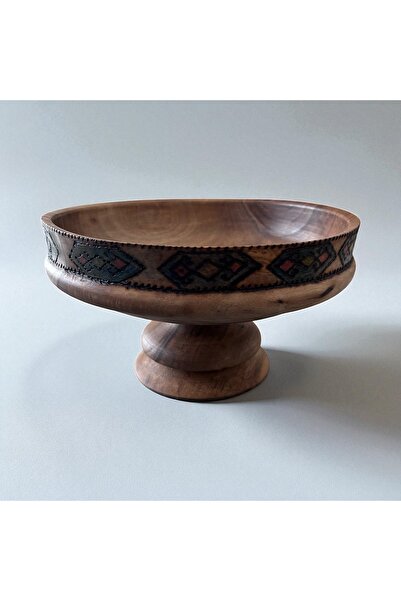 zagorwood Κεντημένο μπολ καρυδιάς 2