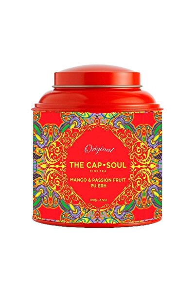 The Capsoul Ceai Pu'Erh The Cap Soul - Mango și Fructul Pasiunii, 100 g