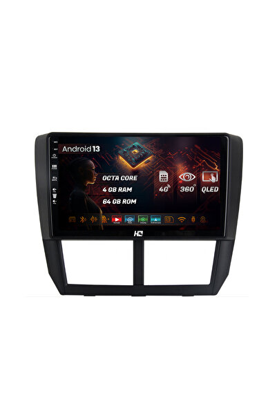 HUB64 Navigatie Subaru Forester (2007-2013), 4GB RAM, Android 13, Octacore, S...