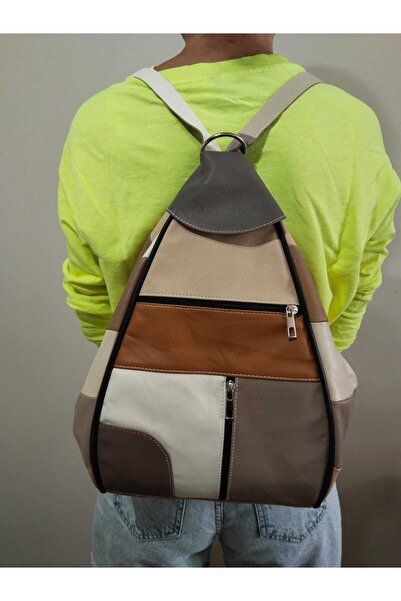 atter Genuine Leather Backpack