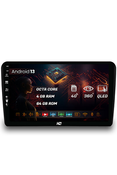 HUB64 Navigatie Audi A3/ S3/ RS3, 4GB RAM, Android 13, Octacore, Slot Sim 4G