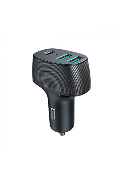 Mega Drive Φορτιστής αυτοκινήτου 2x USB 3.0 και 1x USB Type-C 42W