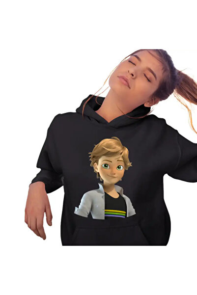 OEM Hanorac Femei Adrien Agreste Miraculous Buburuza Noir