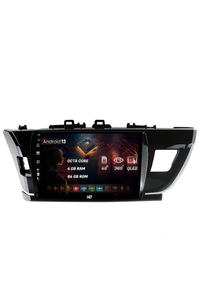 HUB64 Navigatie Toyota Corolla (2012-2016), 4GB RAM, Android 13, Octacore, Sl...