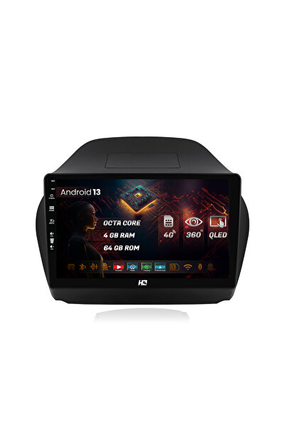 HUB64 Navigatie Hyundai IX35 (2009-2015), 4GB RAM, Android 13, Octacore, Slot...
