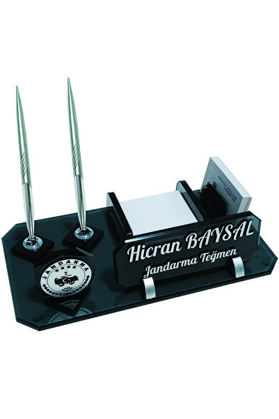 SENTEZ MASA İSİMLİĞİ Jandarma Masa İsimliği Ofis Hediyesi İsimlik