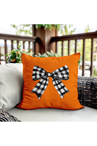 Evmila Husă de pernă cu textură catifelată imprimată pe ambele părți, cu mode...