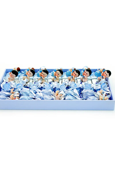 Liva Shop Figürlü Erkek Bebek Çikolatası 32 adet