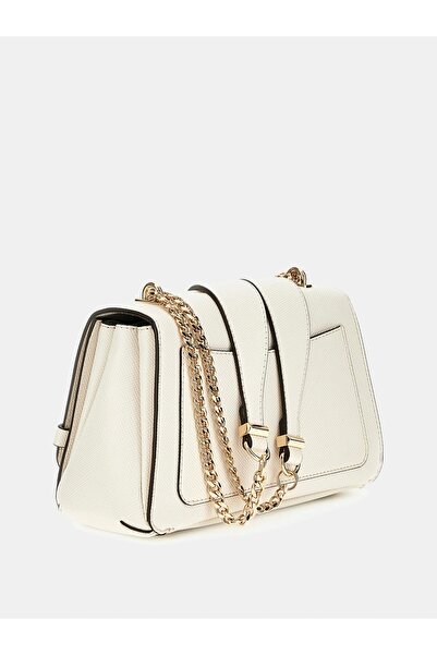 Guess Bramina Women's White Shoulder Bag Hwzg9657210-Off