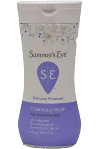 Summer's Eve Gentle Feminine Wash, Delicate Blossom, Sensitive Skin, 9 oz