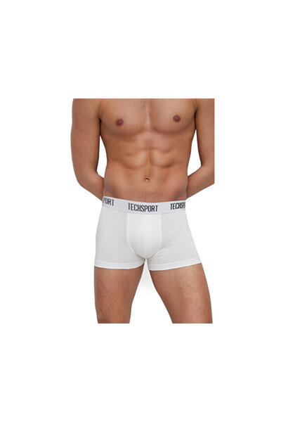 Techsport Boxer Short 3 Pack Men's Boxer (3-Pack) Bx3101 White