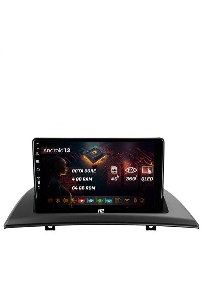HUB64 Navigatie BMW X3 E83 (2003-2010), 4GB RAM, Android 13, Octacore, Slot S...