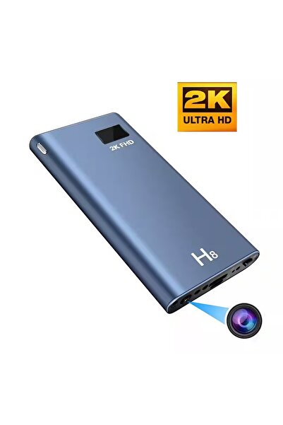 SINZO Camera Spion in Baterie Externa H8, Full HD, 5000mAh, Night Vision, Detectie miscare, Unghi 120