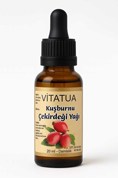 vitatua زيت بذور ثمر الورد 100% زيت عطري عشبي طبيعي 20 مل