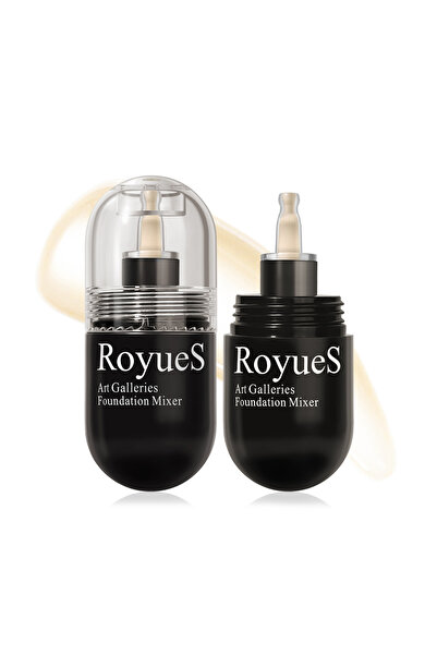 Royues مصحح لون الأساس، كريم أساس سائل مرطب بتغطية كاملة سحرية، 20 مل