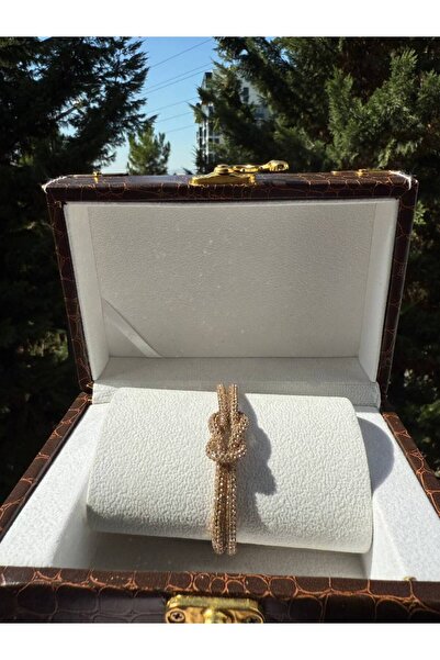 Gold Taşlı Bileklik