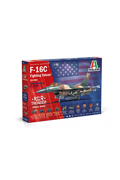 İtaleri Kit Machetă Militară Avion War Thunder F-16 C Fighting Falcon Scara 1:48