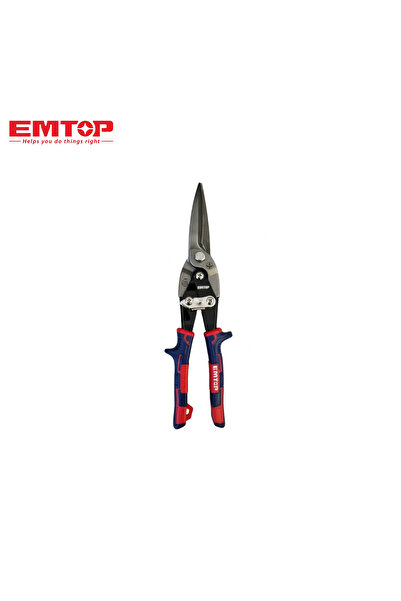 EMTOP Long Straight Sheet Metal Shears - 12 in (300 mm) | Professional Metal Cutting Performance