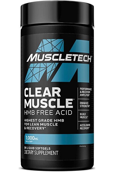 MUSCLETECH Clear Muscle HMB Free Acid Highest Grade HMB Supports Muscle Strength & Recovery with 100