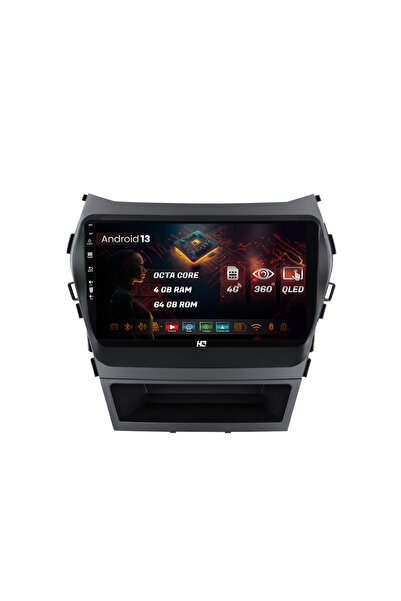 HUB64 Navigatie Hyundai Santa Fe IX45 (2013-2017), 4GB RAM, Android 13, Octac...