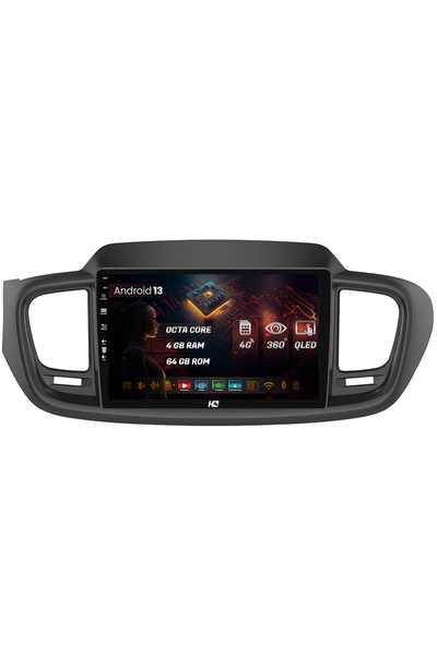 HUB64 Navigatie Kia Sorento (2014+), 4GB RAM, Android 13, Octacore, Slot Sim 4G