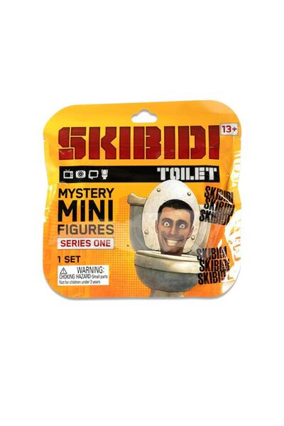 Bonkers Figurină Skibidi Toaletă Seria 1, 6,25 cm, geantă misterioasă BONSKI ...