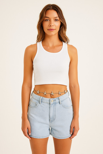 ZERAMİNE Curea de damă cu lanț – Accesoriu elegant pentru talie