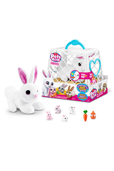 Zuru Iepuraș de pluș Pets Alive Mama&Baby 9554